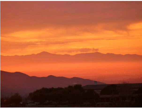 amazing  sunset