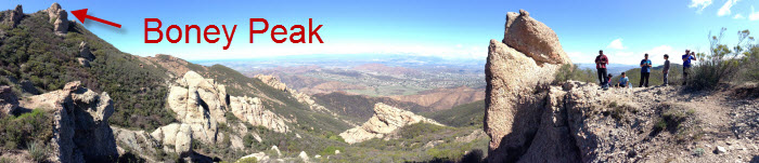BoneyPeak panorama