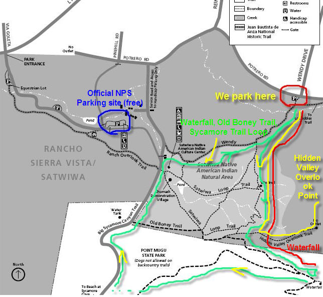 boney peak map